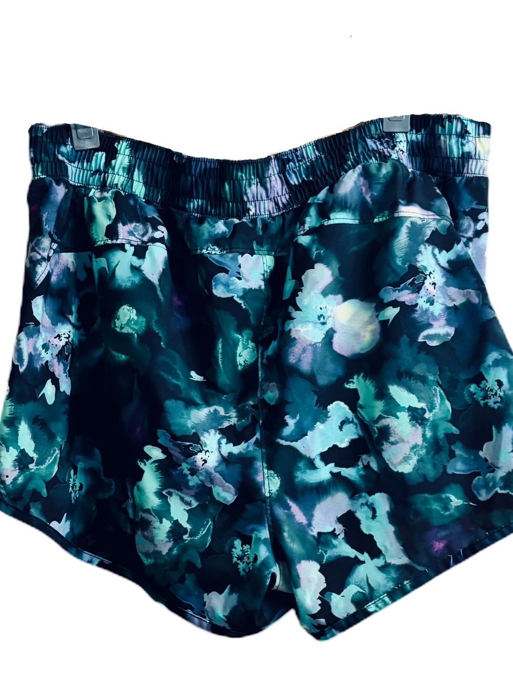 all in motion by Dayton’s Teal Floral Athletic Shorts size XXL